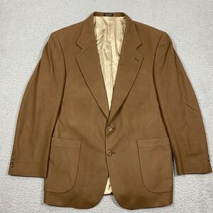 Oscar De La Renta Studio Blazer Mens 40R Wool Sport Coat Two Button Classic